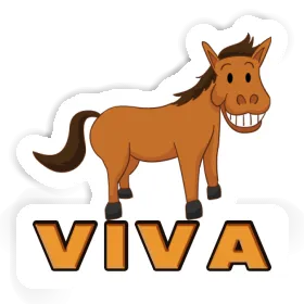 Horse Sticker Viva Image