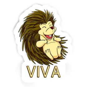 Sticker Viva Hedgehog Image