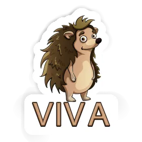 Viva Sticker Hedgehog Image