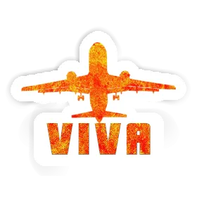 Sticker Jumbo-Jet Viva Image