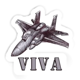 Plane Sticker Viva Image