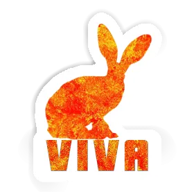 Sticker Viva Rabbit Image