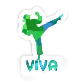 Viva Sticker Karateka Image