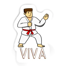 Sticker Viva Karateka Image