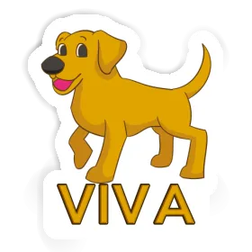 Sticker Viva Labrador Image