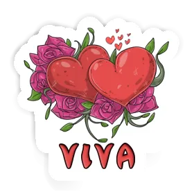 Sticker Viva Heart Image