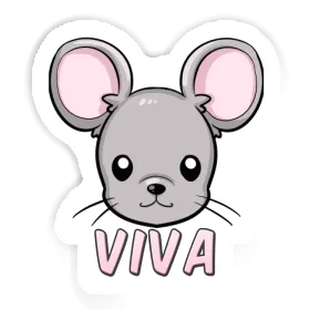 Mouse Sticker Viva Image