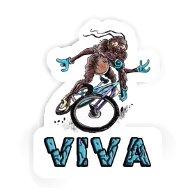 Sticker Viva Mountainbiker Image