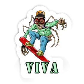 Sticker Boarder Viva Image