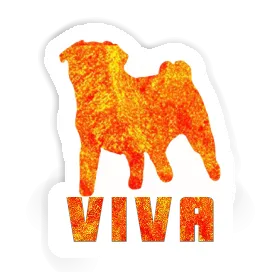 Viva Sticker Pug Image