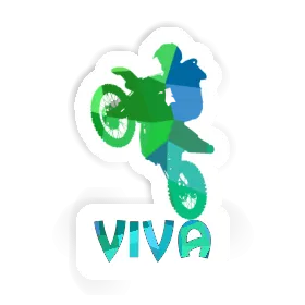 Motocross Jumper Sticker Viva Image