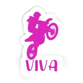 Sticker Viva Motocross Rider Image