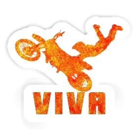 Sticker Motocross Jumper Viva Image