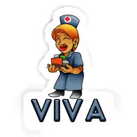 Viva Sticker Nurse Image