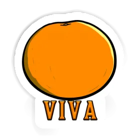 Sticker Orange Viva Image