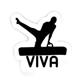 Gymnast Sticker Viva Image