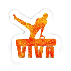 Viva Sticker Gymnast Image