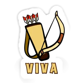 Sticker Arrow Bow Viva Image