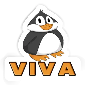 Penguin Sticker Viva Image