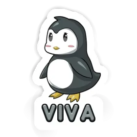 Sticker Penguin Viva Image