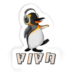 Sticker Viva Penguin Image