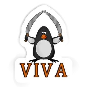 Sticker Penguin Viva Image