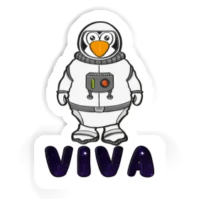 Astronaut Sticker Viva Image