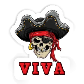 Viva Sticker Pirate Image