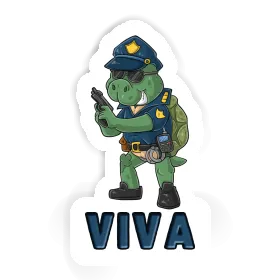 Sticker Officer Viva Image