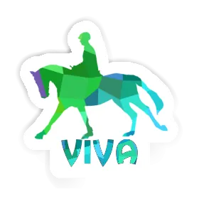 Horse Rider Sticker Viva Image