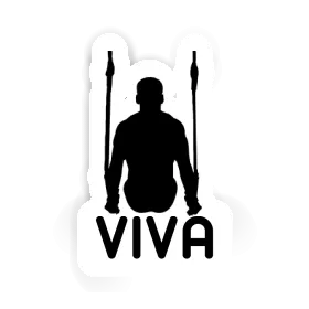 Ring gymnast Sticker Viva Image