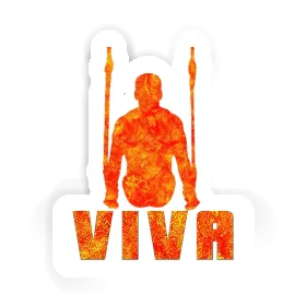 Sticker Viva Ring gymnast Image