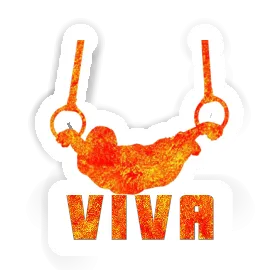 Ring gymnast Sticker Viva Image