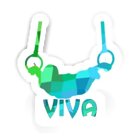 Ring gymnast Sticker Viva Image