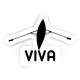 Sticker Rowboat Viva Image