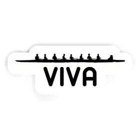 Rowboat Sticker Viva Image