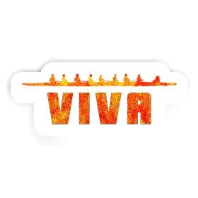 Sticker Viva Rowboat Image