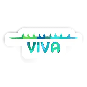 Rowboat Sticker Viva Image