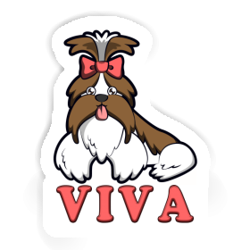 Sticker Shih Tzu Viva Image