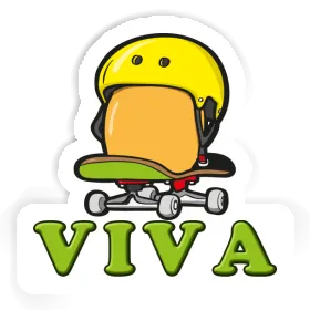 Sticker Viva Skater Image