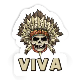 Sticker Viva Kids Skull Image