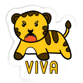 Sticker Viva Tiger Image