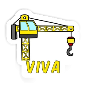 Viva Sticker Tower Crane Image