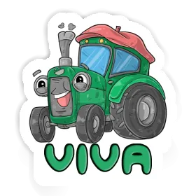 Sticker Tractor Viva Image