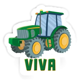 Tractor Sticker Viva Image