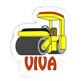 Sticker Viva Roller Image