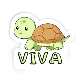 Turtle Sticker Viva Image