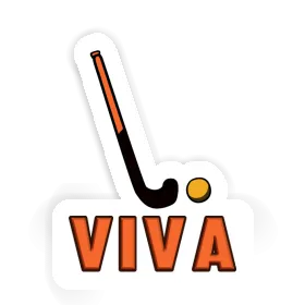 Sticker Viva Floorball Stick Image