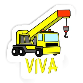 Viva Sticker Truck crane Image