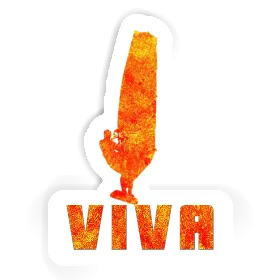 Windsurfer Sticker Viva Image